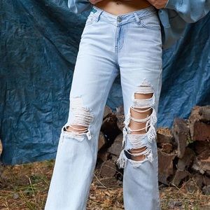 playboy jeans pants boyfriend style